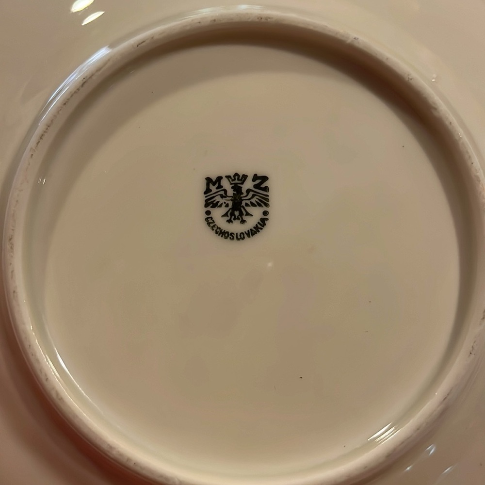 H&M tea plates Czech/ Germany Set of 8 vintage - Picture 6 of 10